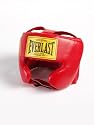 EVERLAST BOXING LEATHER HEAD GUARD RED