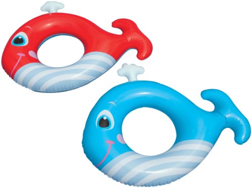 Intex Recreation 59218EP Inflatable Baby Whale Ring Pool toys