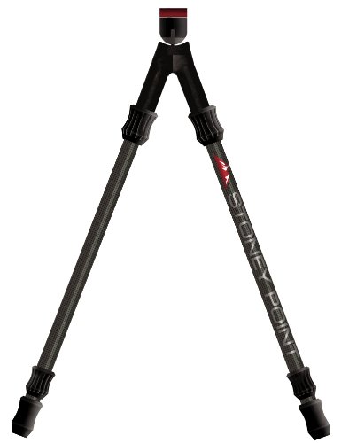 Stoney Point Rapid Pivot System Bipod, Grey (Attached Adjustable Folding, Box)
