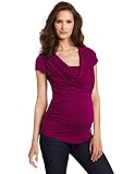 Olian Womens Jill Cowl Neck Top