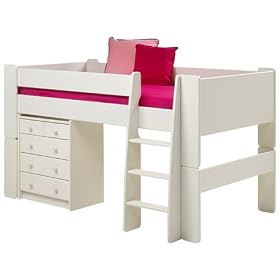 Kids Mid Sleeper - MDF White