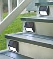 Solar Step Lights, set of 2
