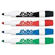 Expo Original Bullet Tip Dry Erase Markers, 4 Colored Markers (88074)