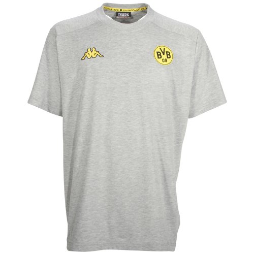 Kappa Herren BVB T-Shirt Trainer 401654, grey melange, XL