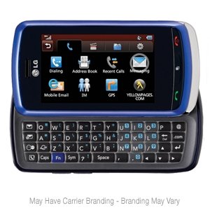 LG Xenon GR500 - Cellular phone - 3G - WCDMA UMTS / GSM - slider - QWERTY - blue