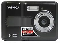 YASHICA 912万画素デジタルカメラ EZ F924 8倍ズーム Youtubeに簡単アクセス
