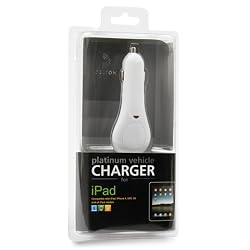 DELTON Car Charger for Apple iPad, iPad WiFi, iPad 2, iPad 2 3G, iPhone 3G, iPhone 3GS and Apple iPhone 4, Apple iPhone 4S