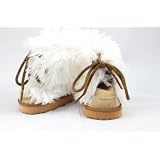 TanShaggyFurBootsforAmericanGirlDollsandMost18InchDolls