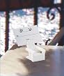 White ADIRONDACK CHAIR placecard holders