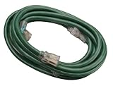 Coleman Cable 9001 25 Foot Multi-Outlet Outdoor Extension Cord