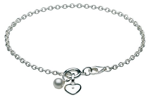 Dew Damen-Armband Sterling Silber mit Diamond Herz & Perle 78146DI004 Preisvergleich