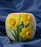 Jonquils Flowers of Light Orchid Design