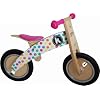 Kiddimoto Kurve Balance Bike 2011 - Kids Bike 12w Pastel Dotty