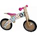 Kiddimoto Kurve Balance Bike 2011 - Kids Bike 12w Pastel Dotty