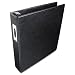 Wilson Jones Heavy Duty No-Gap Round Ring Binder, 1.5 Inch Capacity, Letter Size, Black (W364-34NBPP)