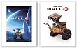 WALL-E Set by Walt Disney 14"x11" Art Print Poster Disney
