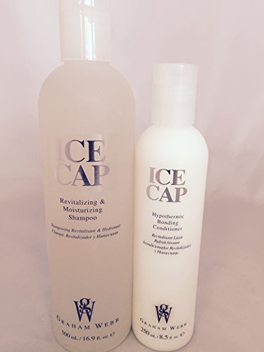 Ice Cap Shampoo 16.9 oz and Conditioner 8.5 oz Set by Graham Webb