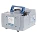 BrandTech 732503 Vacuubrand PTFE NT+2AK Dry Chemistry Diaphragm Pump with US Plug, 120V Power Supply, 1.24cfm Pumping Speed, 9.57" Width x 12.17" Height x 12.56" Depth
