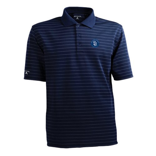 San Diego Padres Elevate Striped Polo Shirt - XX-Large