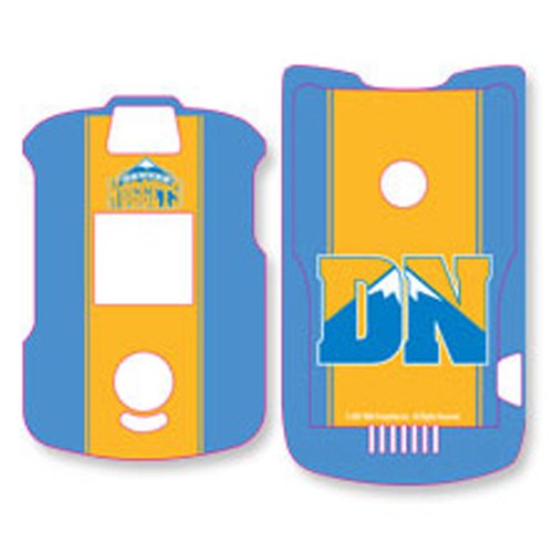 Official NBA Team Logo Motorola RAZR Snap on Shield Cover for - V3, V3c, V3i, V3m - Denver Nuggets