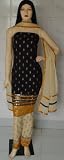 Rajrang Indian Hand Golden Embroidery Work Salwar Kameez Churidar