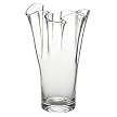 Clear Handkerchief Vase