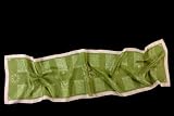 Rectangular Scarf 55" X 15" Colonial Buildings in Green