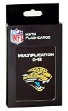 NFL Jacksonville Jaguars Multiplication Flash Cards