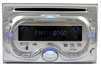 Absolute DT450S Double Din DVD,CD,MP3, Cassette Receiver