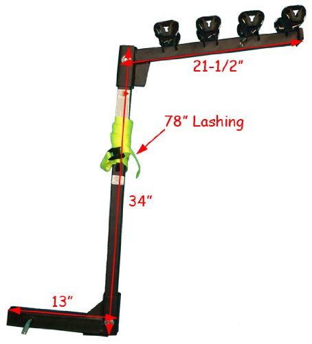 Heavy Duty 4 Bicycle Bike 2