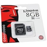 Produkt-Bild: TransFlash Micro SD 8GB + Adapter Kingston f&uuml;r Garmin-Asus n&uuml;vifone A50 n&uuml;vifone G60 n&uuml;vifone M10