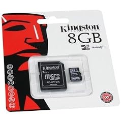 TransFlash Micro SD 8GB + Adapter Kingston f�r Acer beTouch E100 beTouch E101 beTouch E110 beTouch E200 beTouch E400 DX900 Tempo F900 Liquid e Liquid S100 Tempo M900 neoTouch P300 neoTouch P400 neoTouch S200 X960 C1 E1 Liquid Liquid A1 S110 Stream beTouch E120 beTouch E130 Liquid MT Liquid Mini