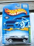 Mattel Hot Wheels 2001 Treasure Hunt 1:64 Scale Black Rodger Dodger 4/12 Die Cast Car #004