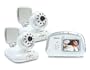 BebeSounds Portable Color Video and Sound Monitor with 2 Cameras