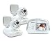 BebeSounds Portable Color Video and Sound Monitor with 2 Cameras