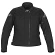 Alpinestars Stella Sigma Drystar Women's Waterproof Street Racing Motorcycle Jacket - Black