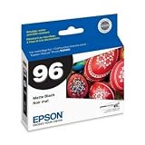 Epson No. 96 Matte Black Ink Cartridge Matte Black Inkjet 1 Each