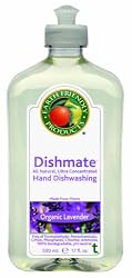 Earth Friendly Products Dishmate, Organic Lavender, 17-Ounce Bottle (Pack of 6)