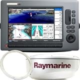 Raymarine C120W System Pack - C120W Display, RD418D, 10M Cable