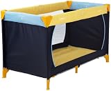 Hauck 604038 - Reisebett Dream'n Play 60x120cm gelb/blau/navy