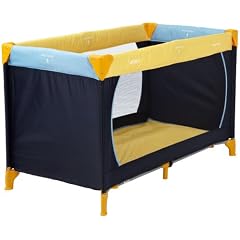 Hauck 604038 - Reisebett Dream'n Play 60x120cm gelb/blau/navy