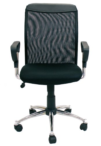 Furinno WA-696-5 Hidup Screen Back Mesh Seat Office Chair On Sale