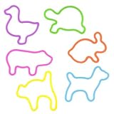 Silly Bands Pets 12 Pcs. Rubber Shaped Bracelet Set Like Silly Bandz