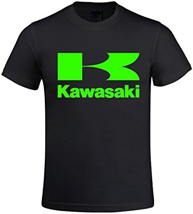 XPPTJC Kawasaki Logo Mens O Neck Shirt Black