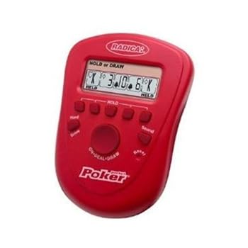 Radica I7008 Poker LCD Jeu Électronique Radica I7008 Poker LCD Jeu Électronique