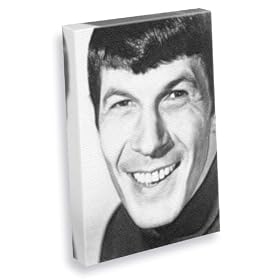 LEONARD NIMOY - Canvas Print (LARGE A3 - Signed by the Artist) #js001