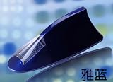 Solar LED Car Motorcycle Tail Light BUILT-IN Antenna Style Warning Flash Light Red