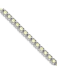 Sterling Silver Lemon Quartz Bracelet