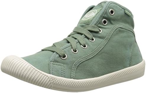 Palladium Women's Flex Lace Mid Fashion Sneaker, Hedge Green, 8 M US