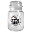 Edmonton Oilers NHL 31oz Glass Candy Jar